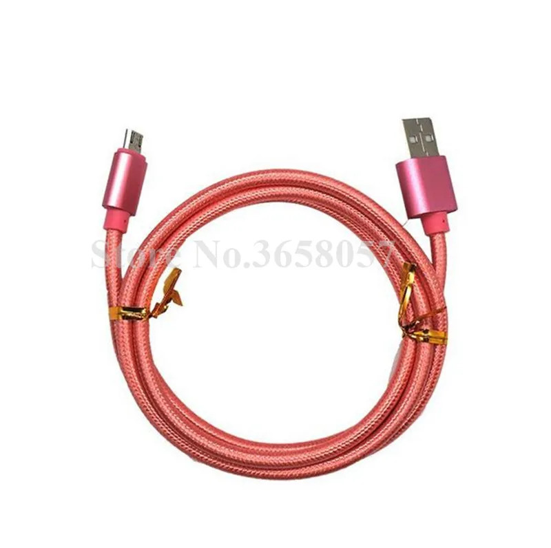 50 шт. 1 м 2 3 10 футов прочная плетеная ткань нейлоновая микро usb зарядка кабель шнур