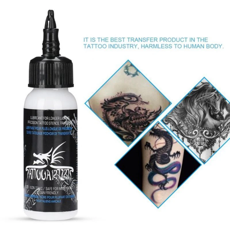 

Professional Tattoo Transfer Gel Body Paint Tattoo Transfer Oils 30ml For Transfer Auxiliary Essential Products Wholesale