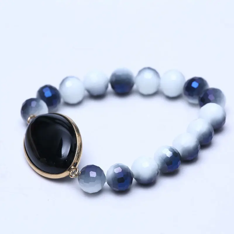 Новый уникальный браслет с кристаллами Галактики ювелирный набор градиентный