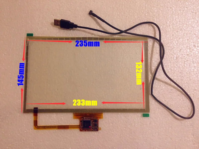 EMR4822012A-T101MT Емкостная сенсорная панель для системы XP WIN7 WIN8 USB Plug and Play новая 10 2 дюйма