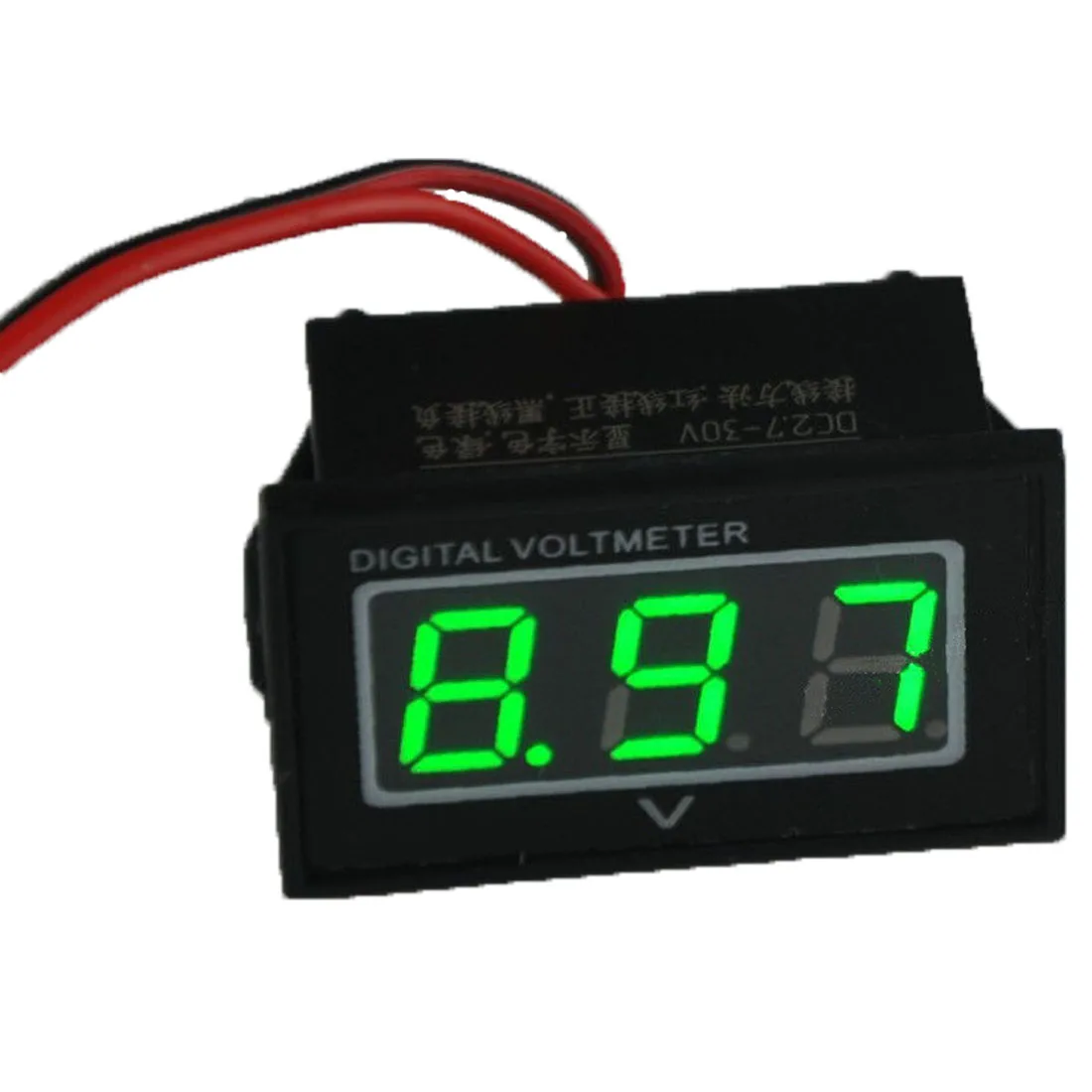 2016 Тестер автомобильный Вольтметр Новый зеленый светодиодный водонепроницаемый