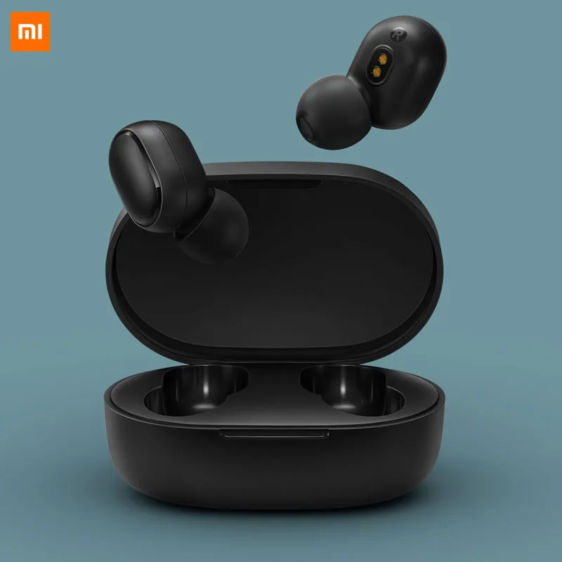 Оригинальные Xiao mi Red mi AirDots Bluetooth наушники Молодежная версия стерео mi ni Беспроводная Bluetooth 5,0 гарнитура с mi c наушниками