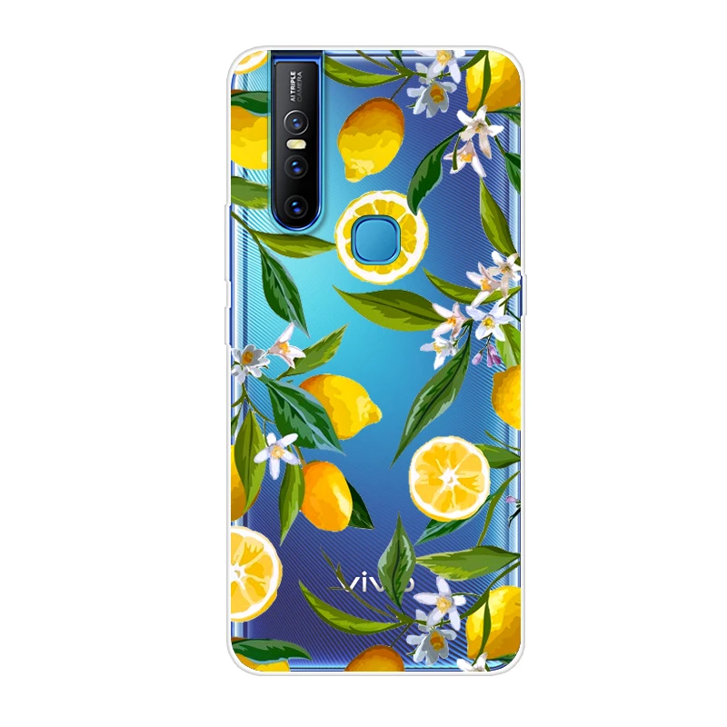 Чехол с рисунком для Vivo V15 Pro мягкий силиконовый чехол телефона Fundas |
