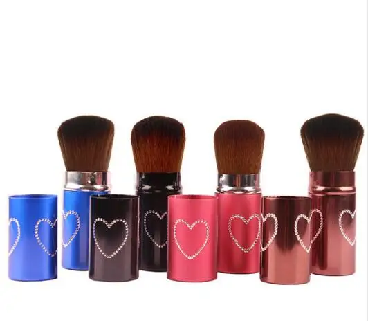 Best один Уход За Кожей Лица Кабуки Румяна смешивание порошок Расчёски для волос