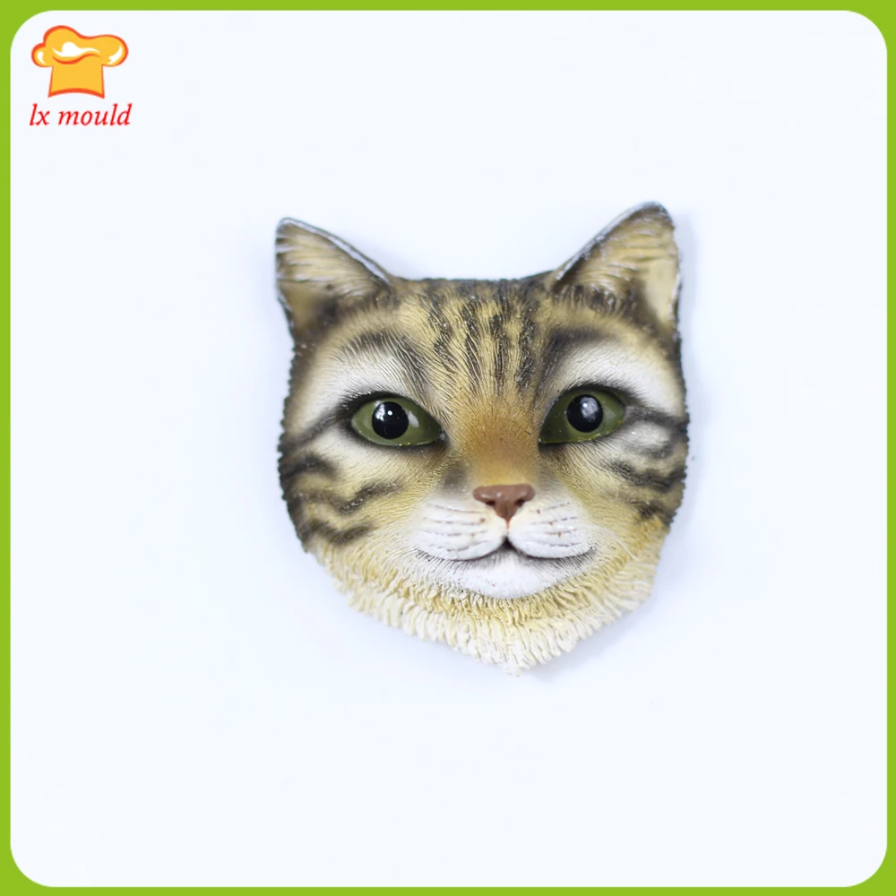 

LXYY New Cute Cat Silicone Mould DIY Handmade Soap Mold Chocolate Fondant Tool