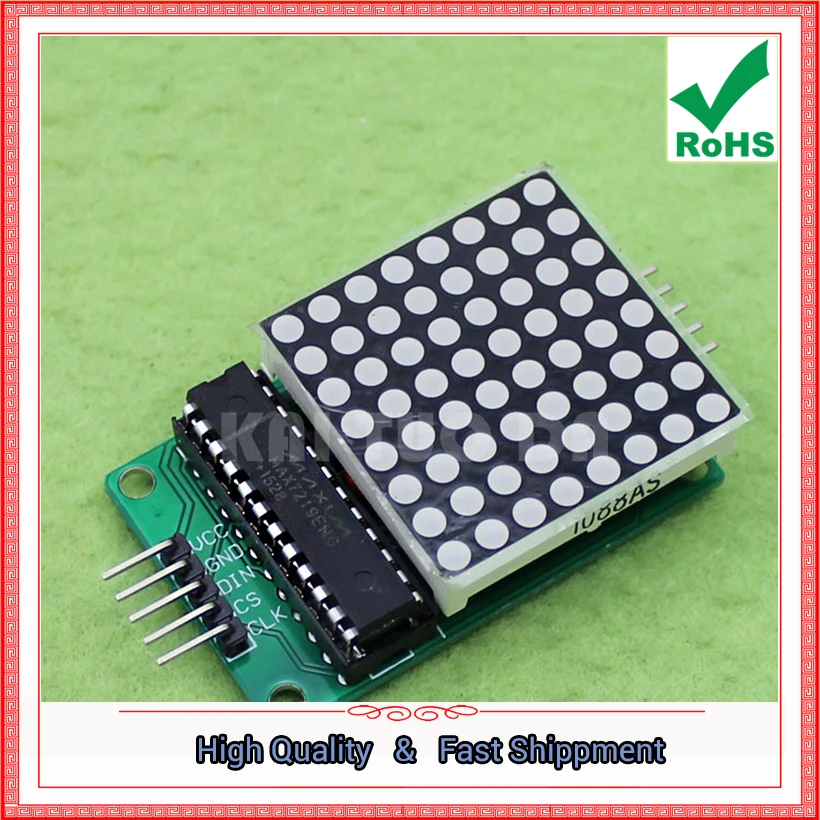 Готовый продукт модуль управления MAX7219 точечная матрица с одним чипом Micro Control ler