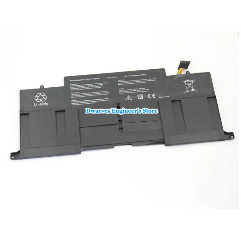 Аккумулятор 7 4 в 6800 мАч для Asus Zenbook UX31 UX31E UX31A|laptop battery|replacement laptop batteriesbattery for asus |