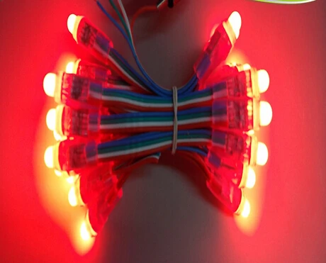 1000 шт. DC5V 12 мм RGB светодиодные модули света IP68 Водонепроницаемый для DIY наружной