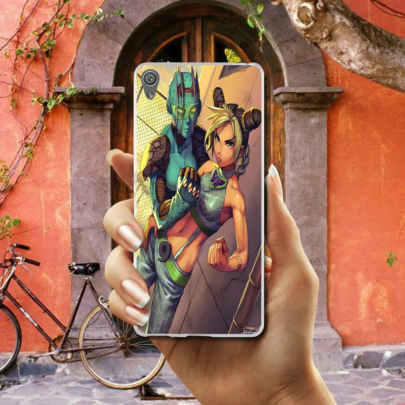Чехлы для телефонов Jojo's Bizarre Adventure из мягкого ТПУ с морской раковиной Sony Xperia XA XZ Z