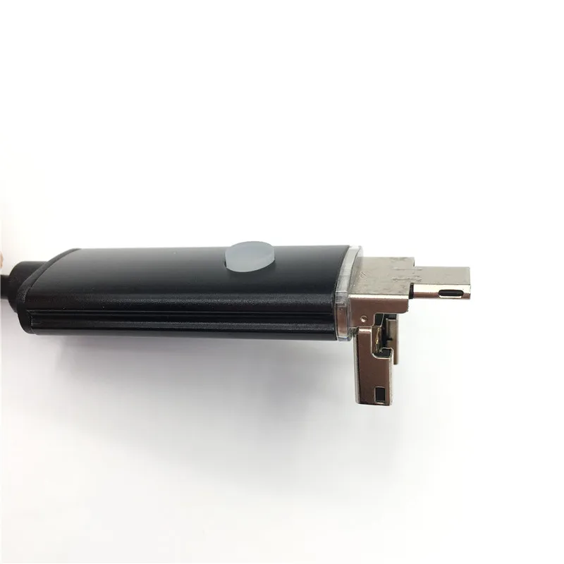 1 м 2 м 7 мм объектив 2 в 1 Android/PC 720P HD эндоскоп трубка Водонепроницаемый Змея бороскоп USB осмотр мини камера с 6 светодиодный