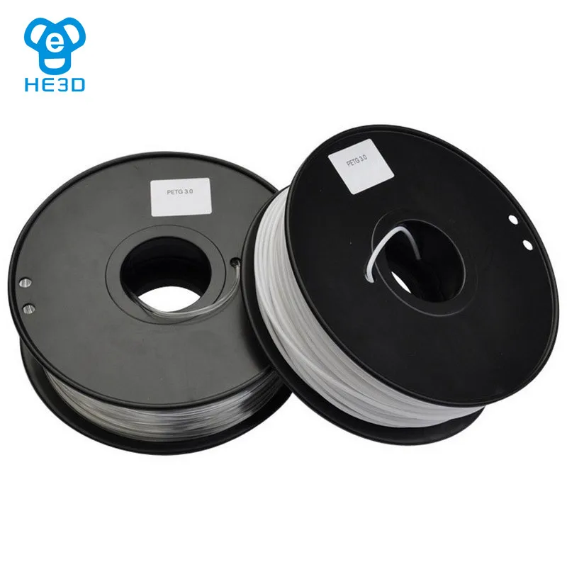HE3D 1 кг/2.2lb PETG нити 3D печати mateial 1,75 мм размер для 3D принтера