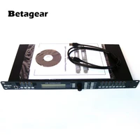 betagear 4 8sp dsp loudspeaker system processor 4 in x 8 out w usb live sound digital audio processor effectors dj equipment