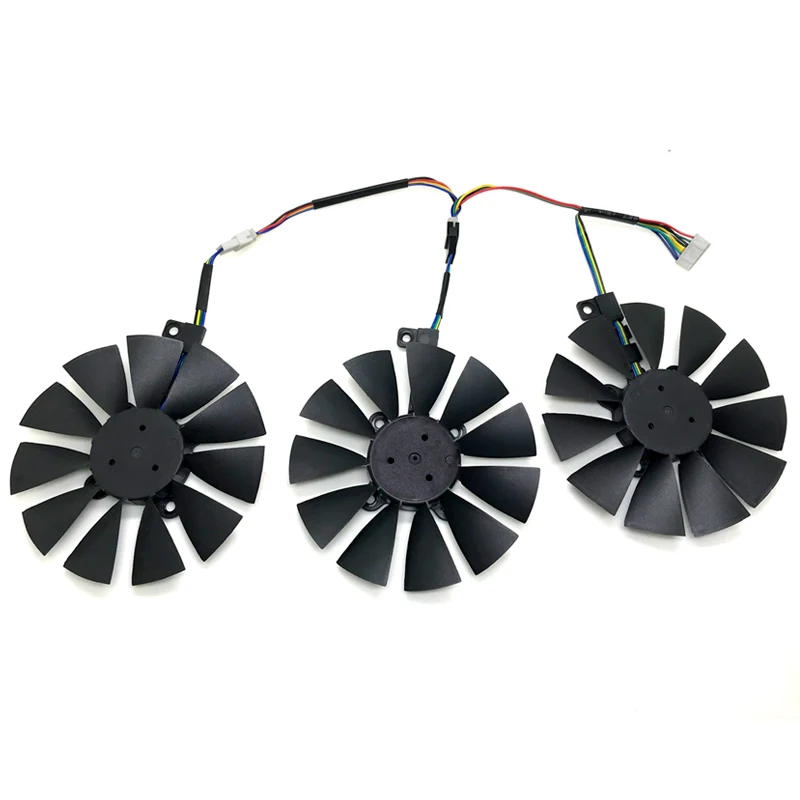 Новый вентилятор охлаждения 88 мм T129215SU для ASUS Strix GTX 1060 OC 1070 1080 1080Ti RX 480 графической