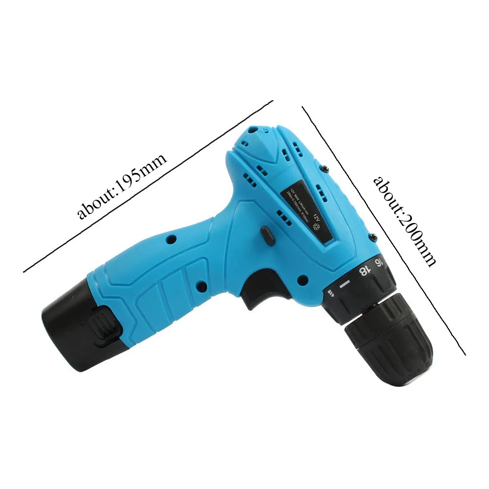 Аккумуляторная дрель HIMOSKWA 12 В с литиевым аккумулятором | Инструменты