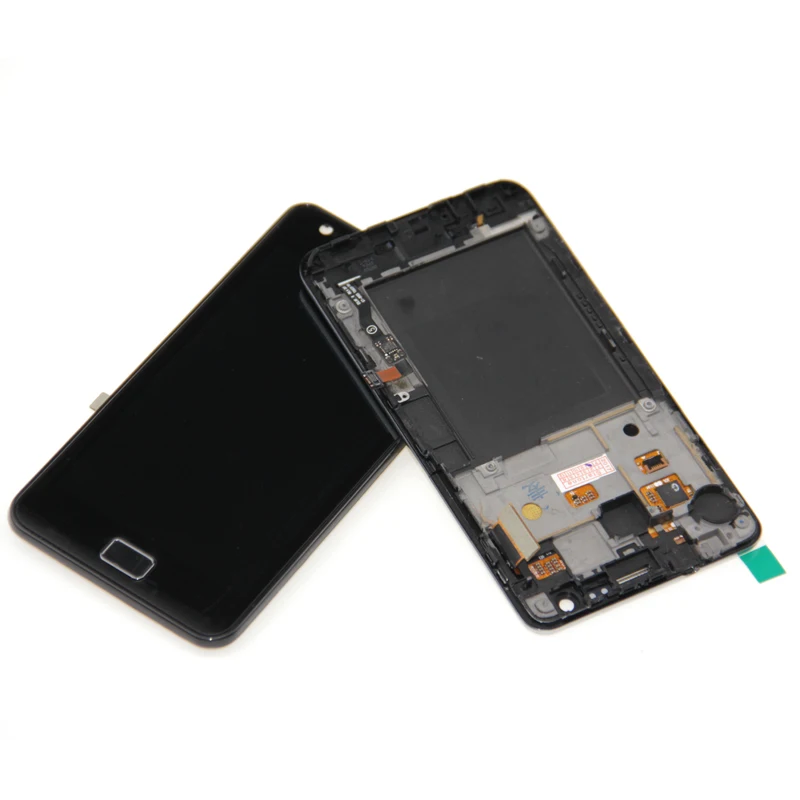 AMOLED LCDs для Samsung Galaxy S2 i9100 SII Plus i9105 ЖК дисплей сенсорный экран дигитайзер полная