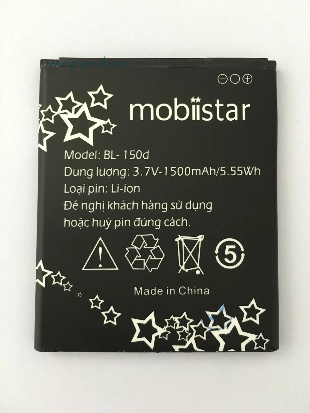 100% оригинальный новый mobiistar BL 150d запасная батарея 1500mAh литий ионная