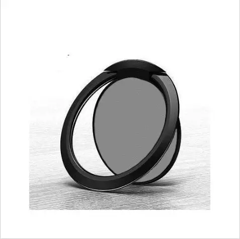 Ultra-thin black Кольцо для мобильного телефона, подставка для смартфона, держатель для iPhone X MAX 8 7 6 6S Plus, 5S, смартфон, MP3, автомобильный держатель для телефона - Цвет: Ultra-thin black