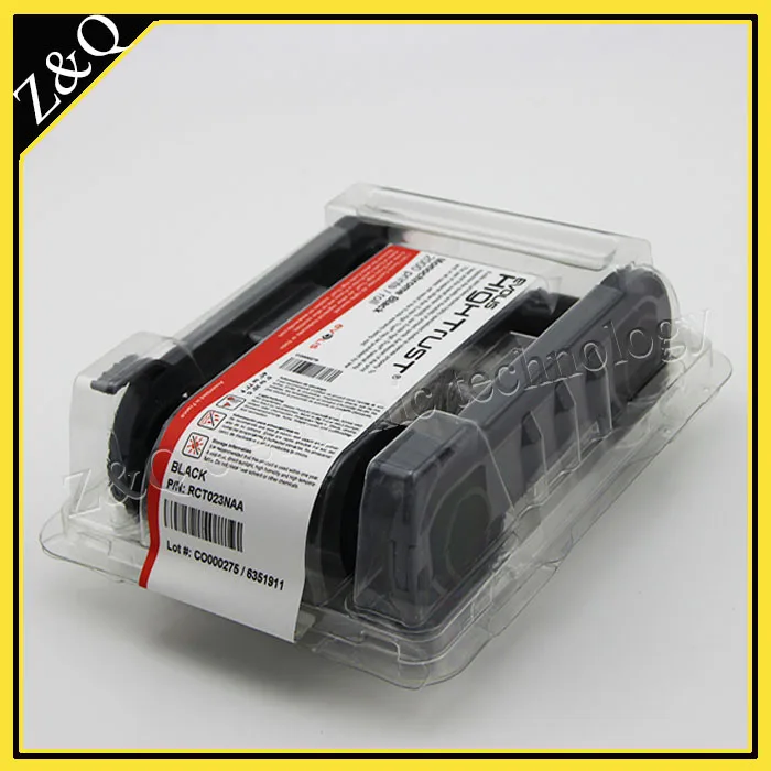 

Original Evolis RCT023NAA Black Monochrome Ribbon - K - 2,000 prints Cheap