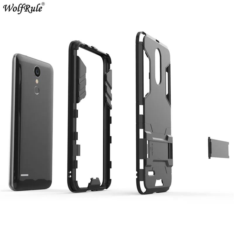 Для крышки LG K8 2018 чехол для K9 WolfRule TPU &amp PC держатель бампер корпуса телефона 2018/K9