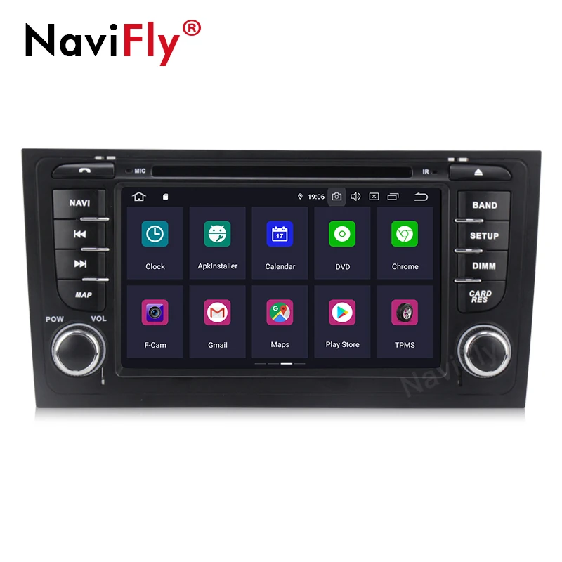 Android 9 0 IPS DSP Автомобильный dvd Радио Аудио мультимедийный плеер для Audi A6 S6 RS6 1999 2005