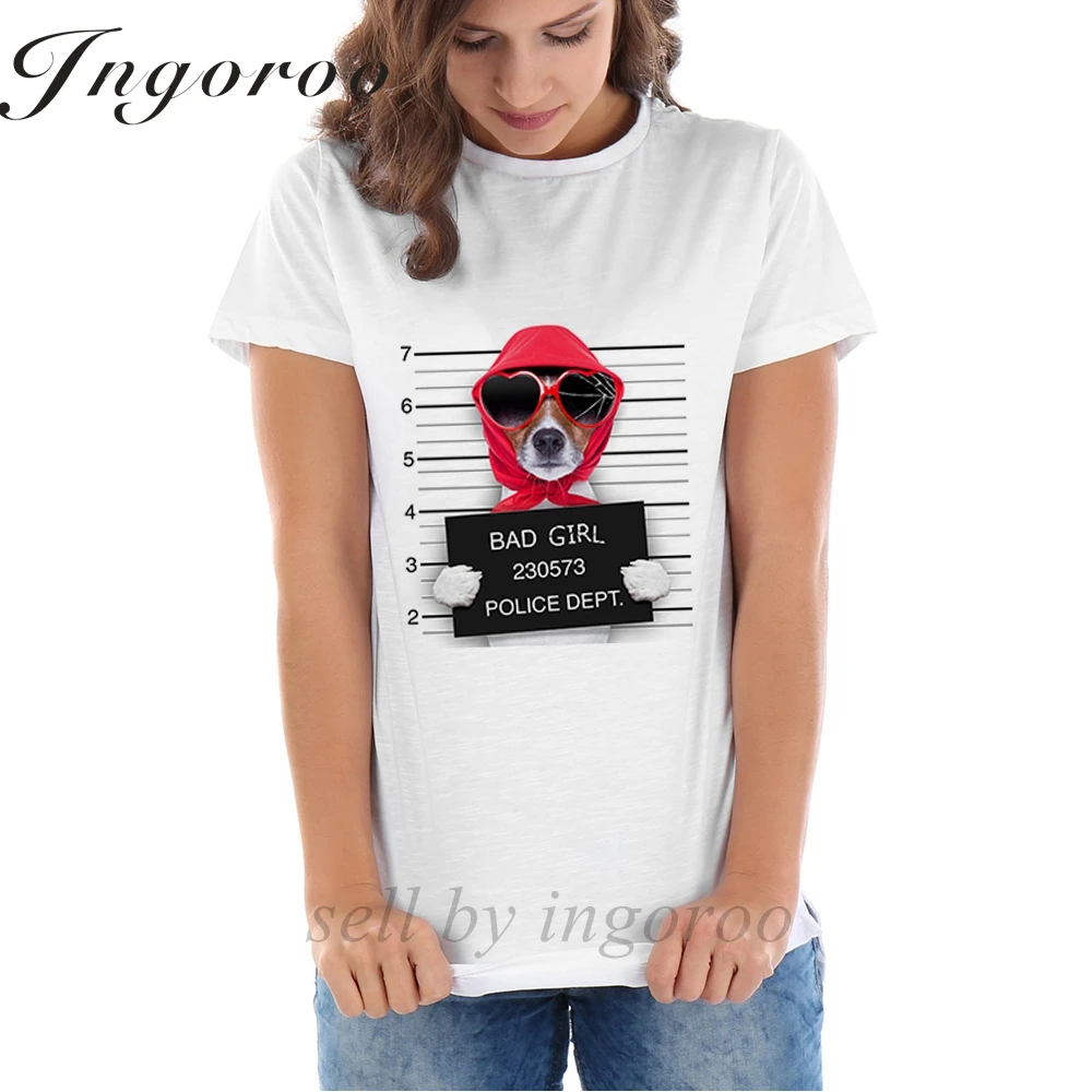 Babaseal Топ бренд Mugshot леди собака Графический Тройники забавная футболка Русалка