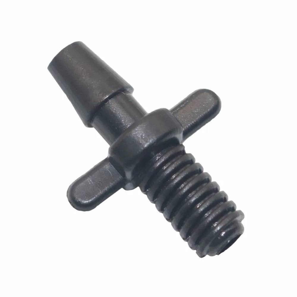 

100 pcs 3 / 5mm Standard Screw Thread Double Barbed Connector connections Splitter hose connections to a water pipe