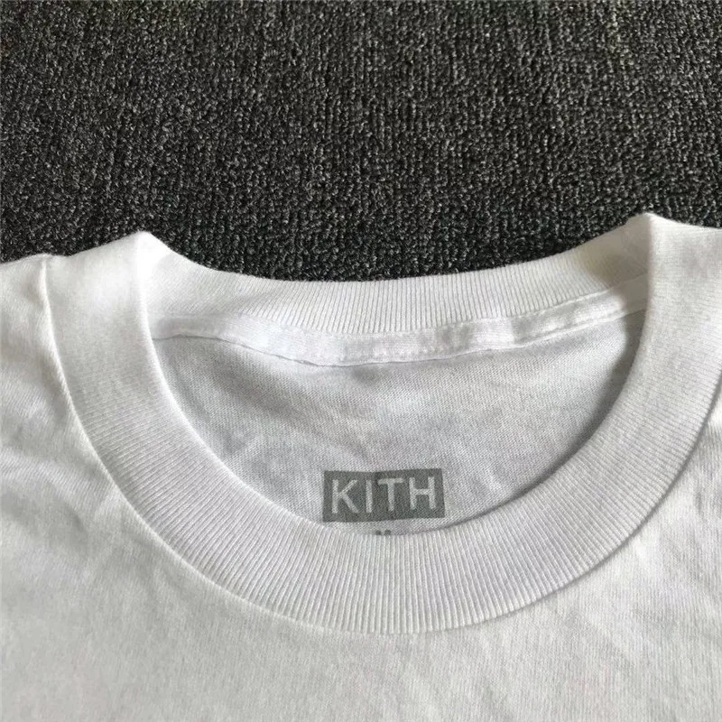 Мужская и женская футболка Kith Treats летняя с вишневым деревом 1:1 2019|Мужские