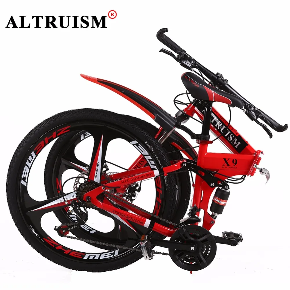 Altruism X9 Pro Bmx складной велосипед алюминиевый для мужчин и женщин 21 скорость 26