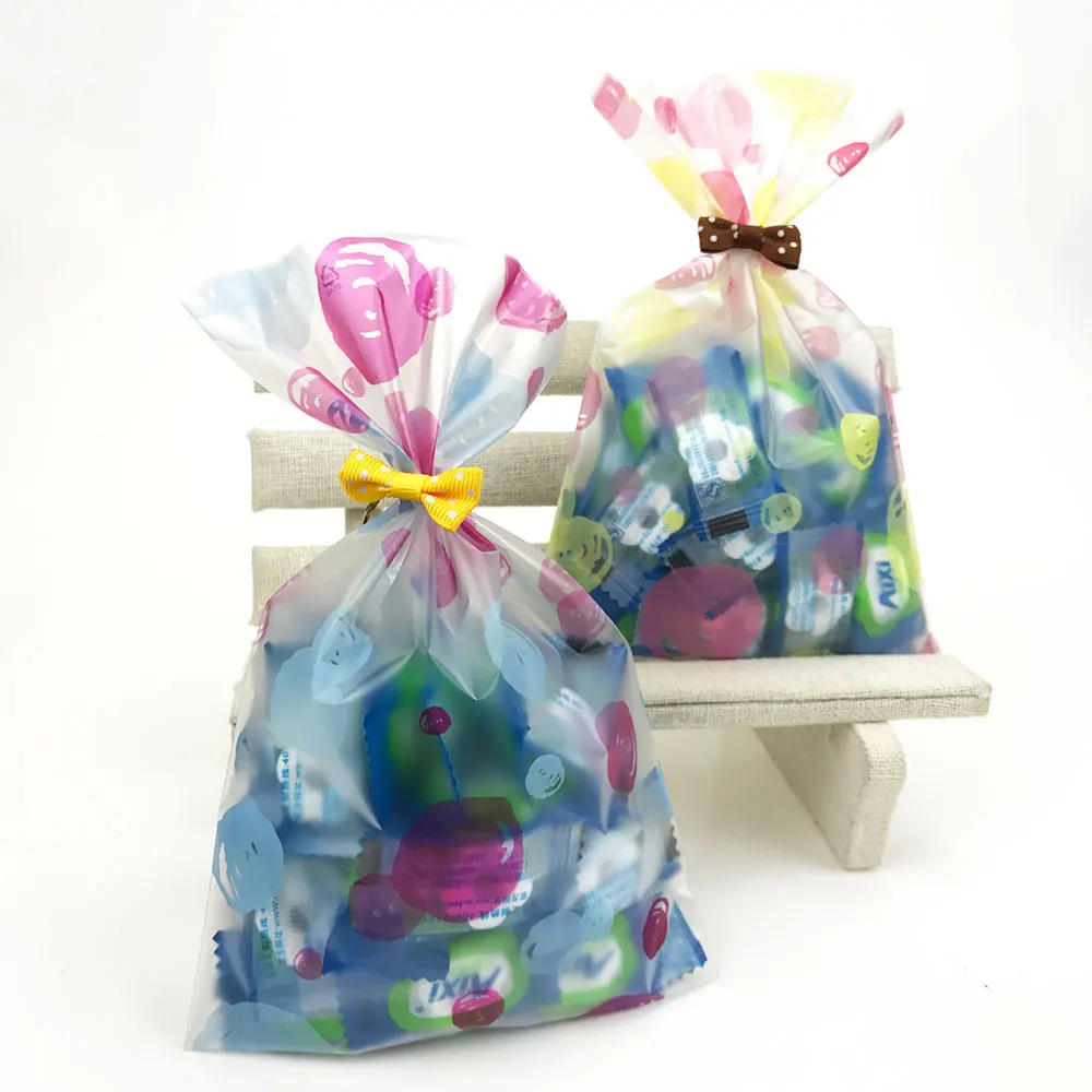 100 шт. подарочные пакеты в горошек для пищевых продуктов свадебвечерние тортов