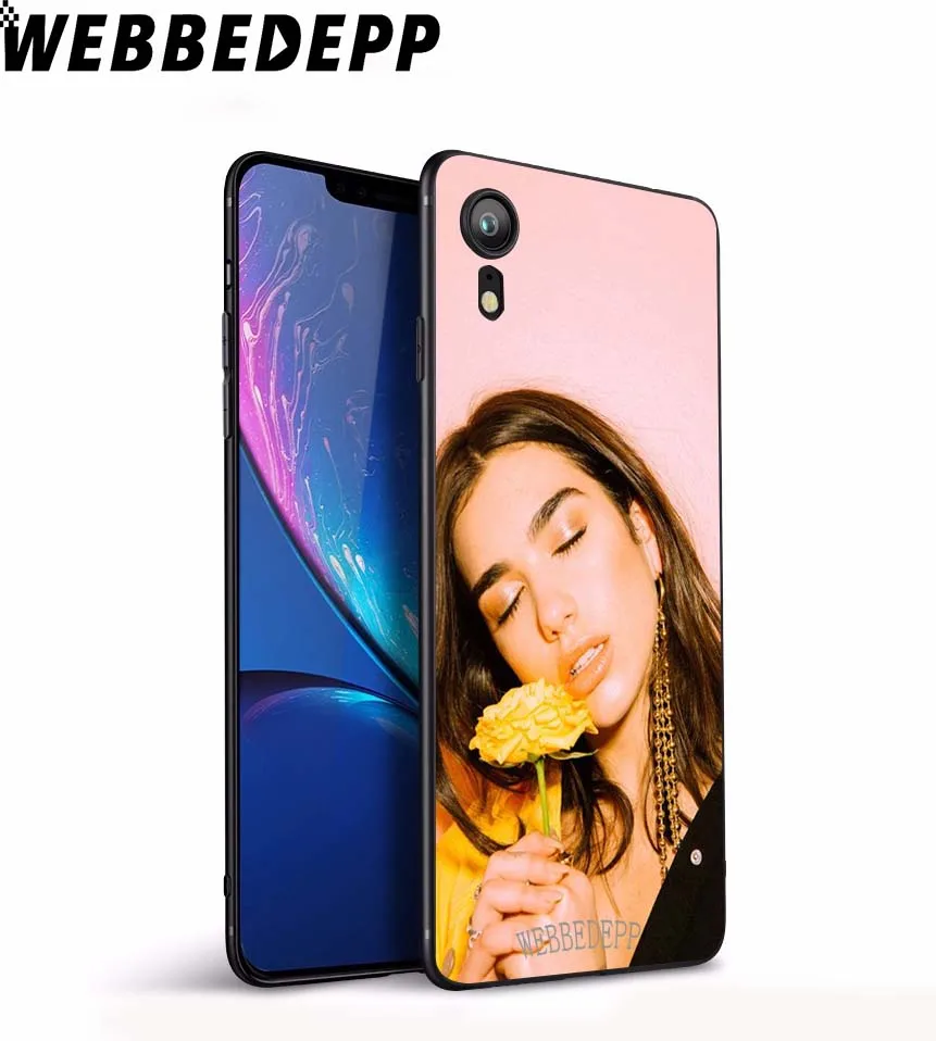 6 Мягкий чехол WEBBEDEPP Dua Lipa для iPhone 5 5S 6 6S 7 8 Plus X XS 11 Pro MAX XR - Цвет: 6