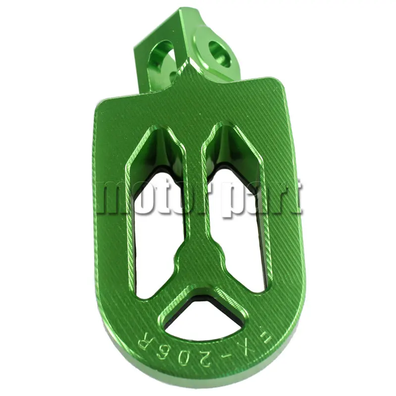 Мотоциклетные алюминиевые подножки для 2010-2015 Suzuki RMZ 250 450 RMZ250 RMZ450 зеленый 11 12 13 14 |