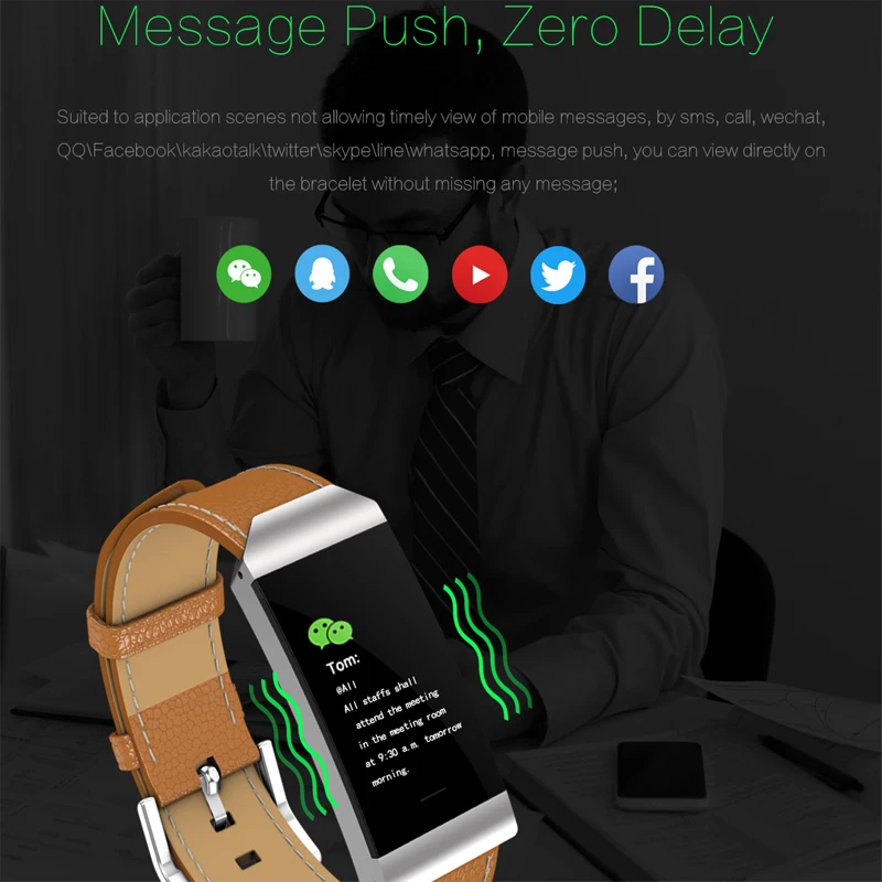 In Stock S7 Smart Wristband Fitness Tracker Bracelet With Heart Rate Colorful 0.96 OLED Screen For Android iOS Phone Watch | Электроника