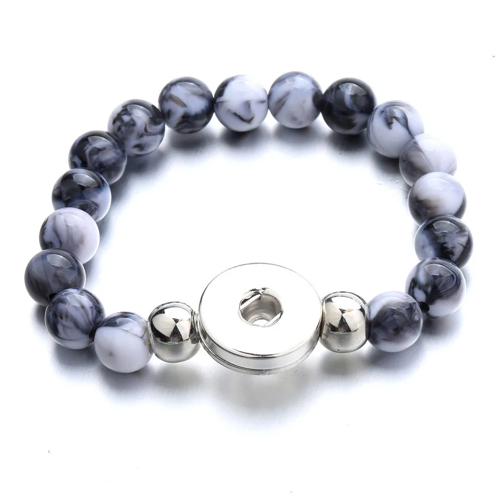 Бусины из натурального камня для браслета 18 мм | Украшения и аксессуары