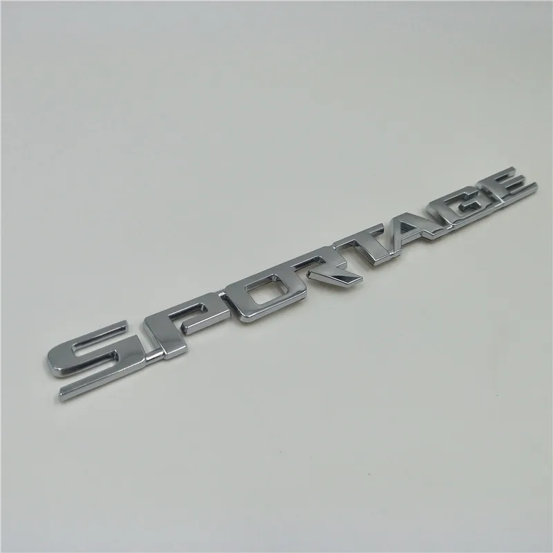 Для Kia Sportage задний багажник откидной эмблема R табличка наклейки в виде