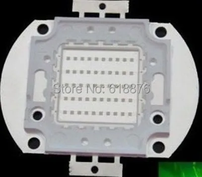 Светодиодный прожектор высокой мощности 50 Вт холодный белый красный синий