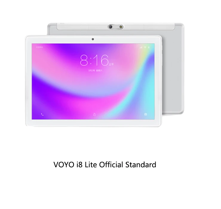 Official Standard Android 7,0 MT6592, четыре ядра, 10,1 дюймов, 1280*800 VOYO i8 lite, 2G, 3G, планшет с функцией телефонных звонков, ПК, 2G ram, 32G rom, BT 4,0, gps, две камеры - Комплект: Official Standard