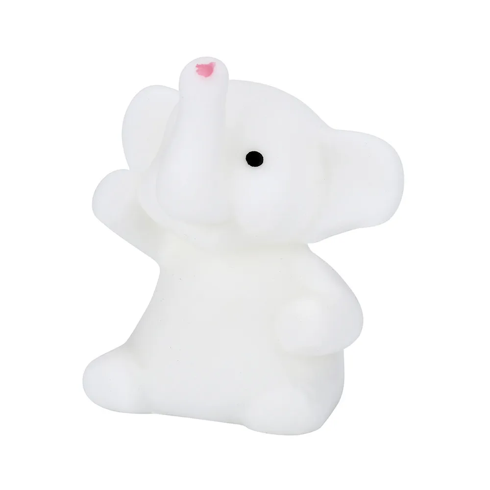 Игрушки для отдыха 4 см милый слон Mochi Сжимаемый лечебный веселый детский Kawaii