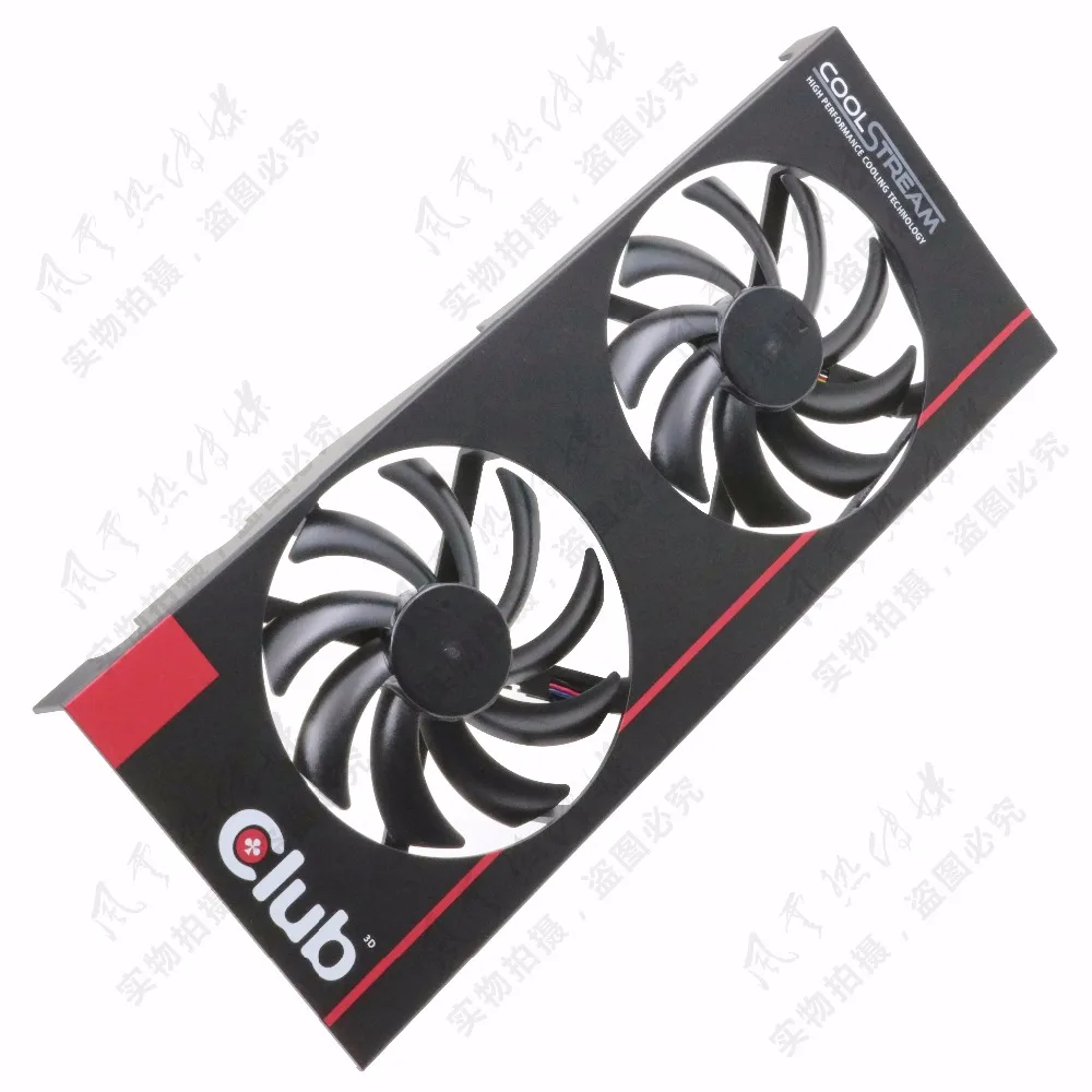 Новый оригинальный охлаждающий вентилятор для видеокарты DATALAND Club 3D R9 280X|graphics card