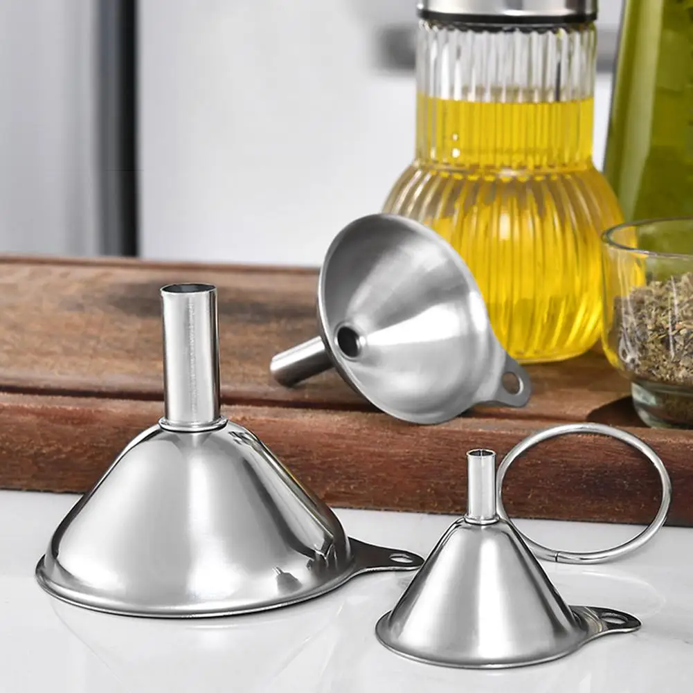 Воронка Из Нержавеющей Стали 3 шт. мини масло вино интегрированный дозатор