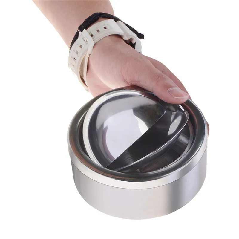 Пепельница Saim с крышкой домашняя портативная Бездымная пепельница вращением