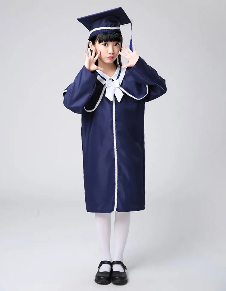 Детское студенческое платье для девочек и мальчиков градиентный костюм доктора