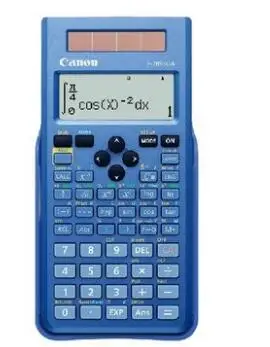 1 шт. Canon F-789SGA студенческий экзамен с научно-исследовательских Функция калькулятор средней школы Университета аспирантов промежуточных - Цвет: Blue