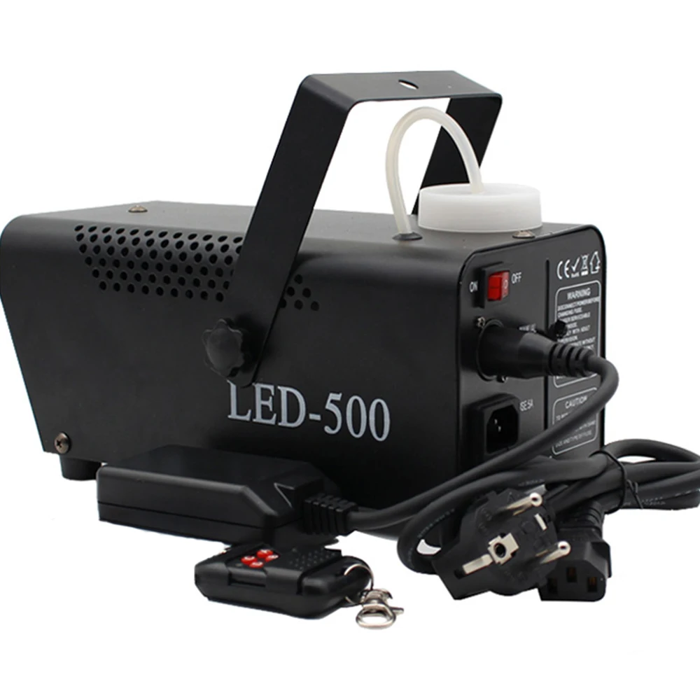 Цветная противотуманная машина 500 Вт с дистанционным управлением диско свадьба