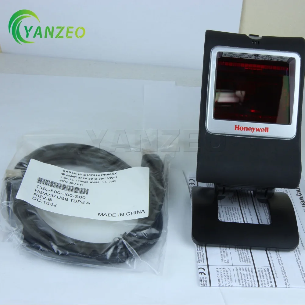 Сканер штрих кодов 7580G 2 MK7580G для Honeywell 1D 2D черный серебристый|Сканеры| |