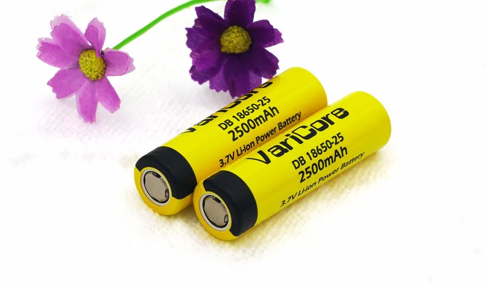 3 шт. Оригинальный Varicore db 18650-25 литий-ионная батарея разряд 35a 2500 mAh перезаряжаемая