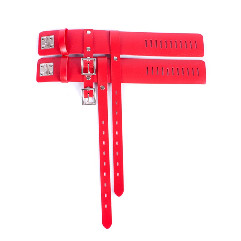 Бондаж из искусственной кожи на высоких каблуках бандаж снаряжение игрушки для