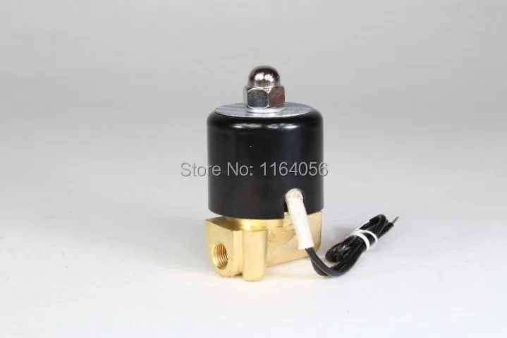 

1piece 24VDC 1/8" Electric Solenoid Valve Water Air N/C NC Normal Close