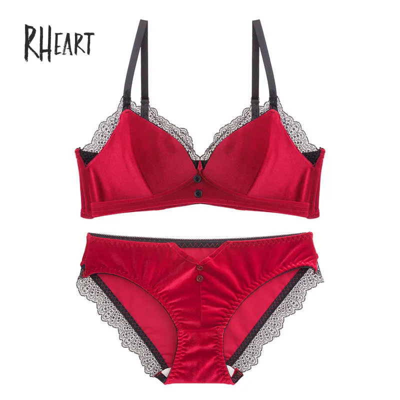 Roseheart зима для женщин Мода розовый и красный цвета Беспроводной Комплект