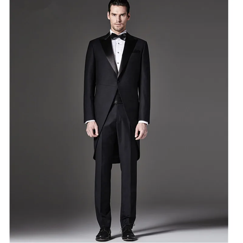 Смокинг для жениха фрак Slim Fit костюм под заказ Лучший мужчина Для мужчин