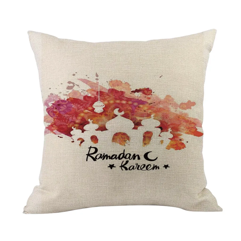 2019 наволочка для подушки Рамадан праздничный льняной чехол удобный дивана